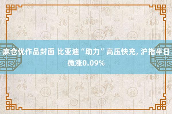 麻仓优作品封面 比亚迪“助力”高压快充, 沪指半日微涨0.09%